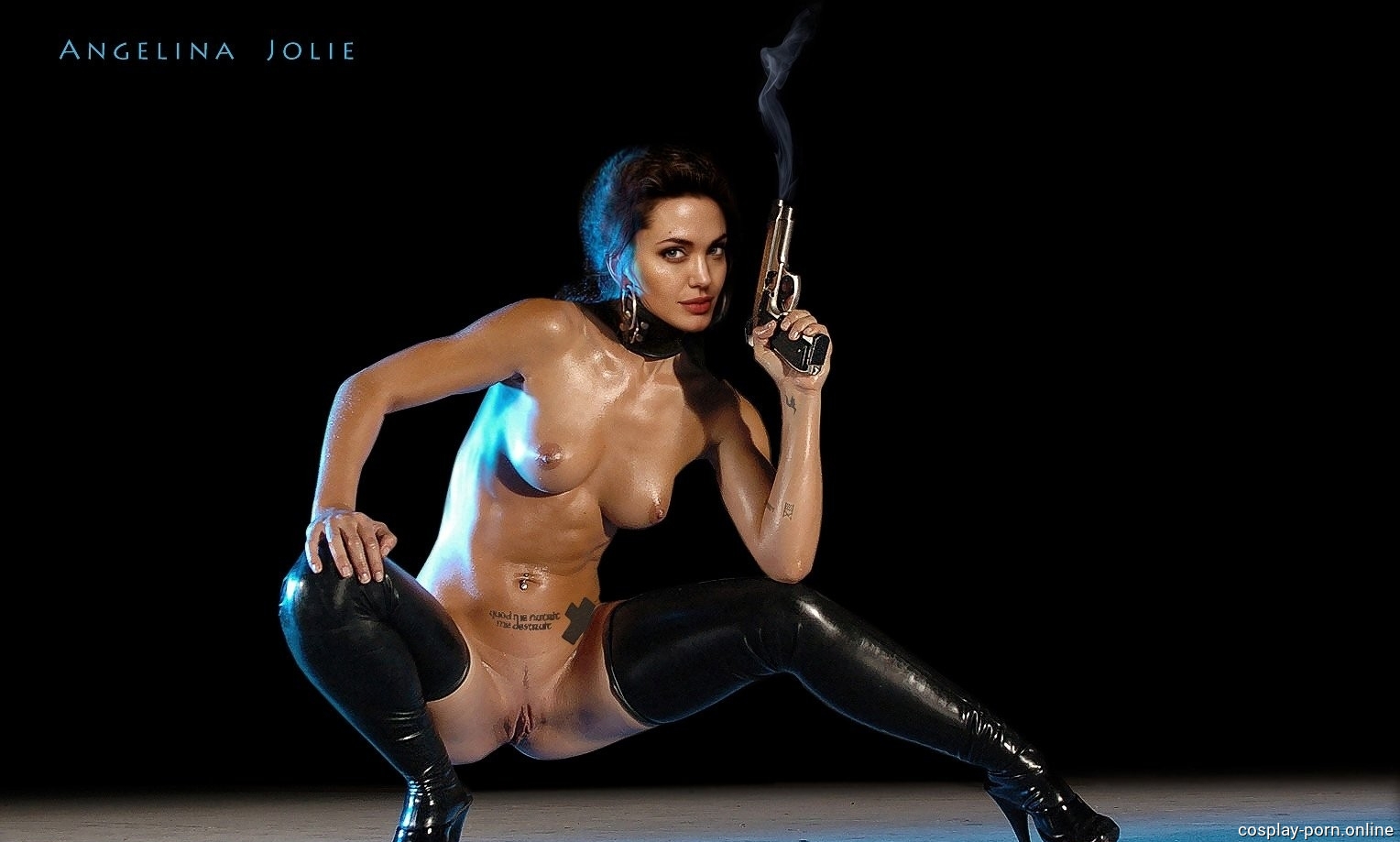 Анджелина Джоли в откровенной секс сцене (+порно фото)